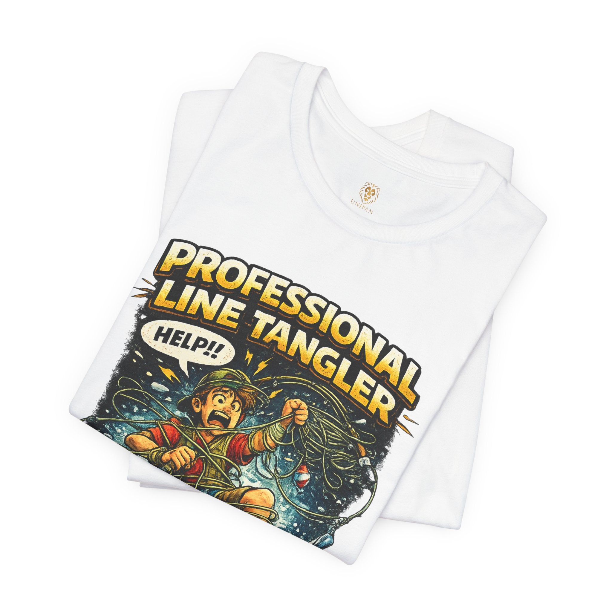 Professional Line Tangler T-Shirt — Funny Fishing Tee