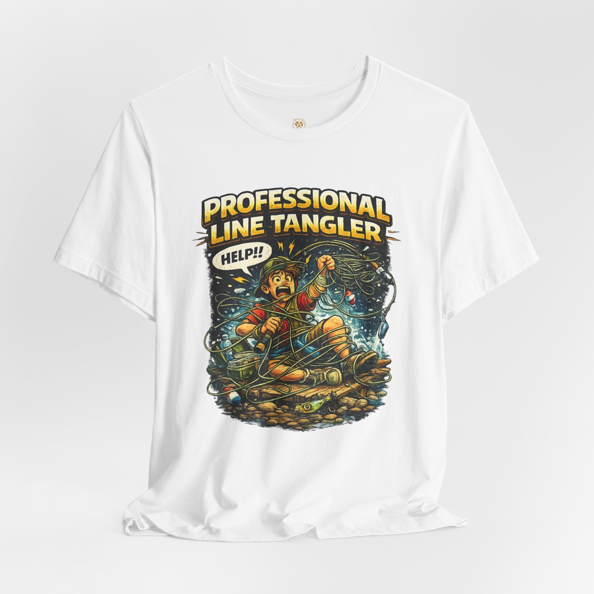 Professional Line Tangler T-Shirt — Funny Fishing Tee
