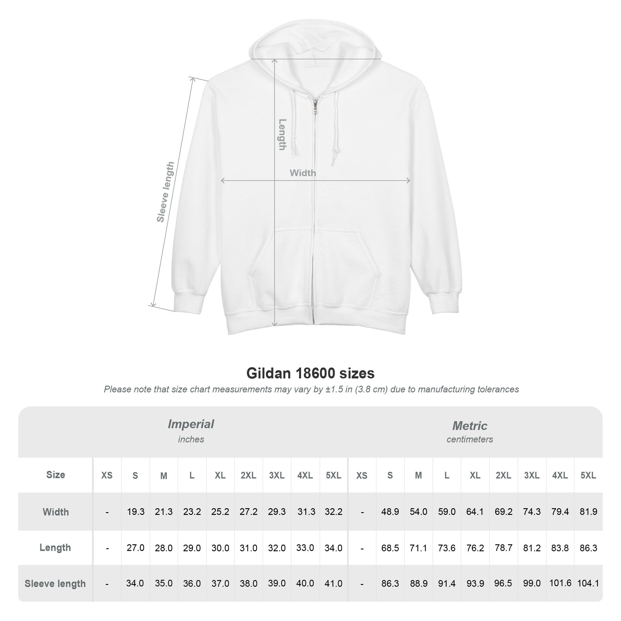Motivational Zip Hoodie — "This is a setback, not a verdict."