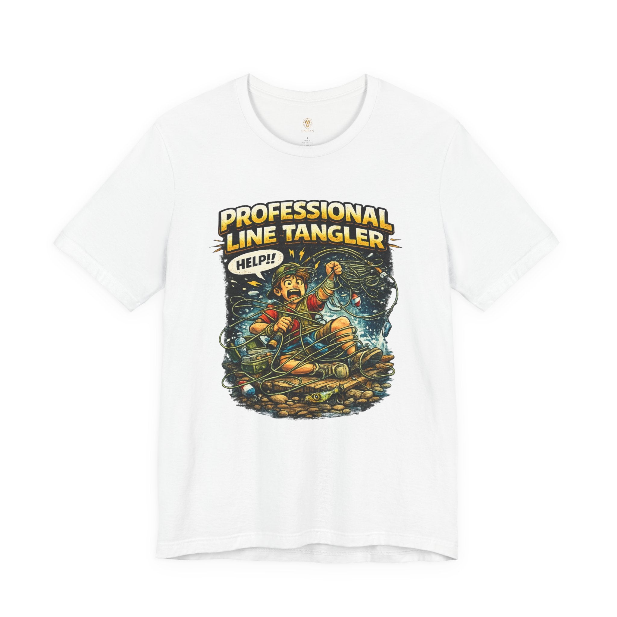 Professional Line Tangler T-Shirt — Funny Fishing Tee
