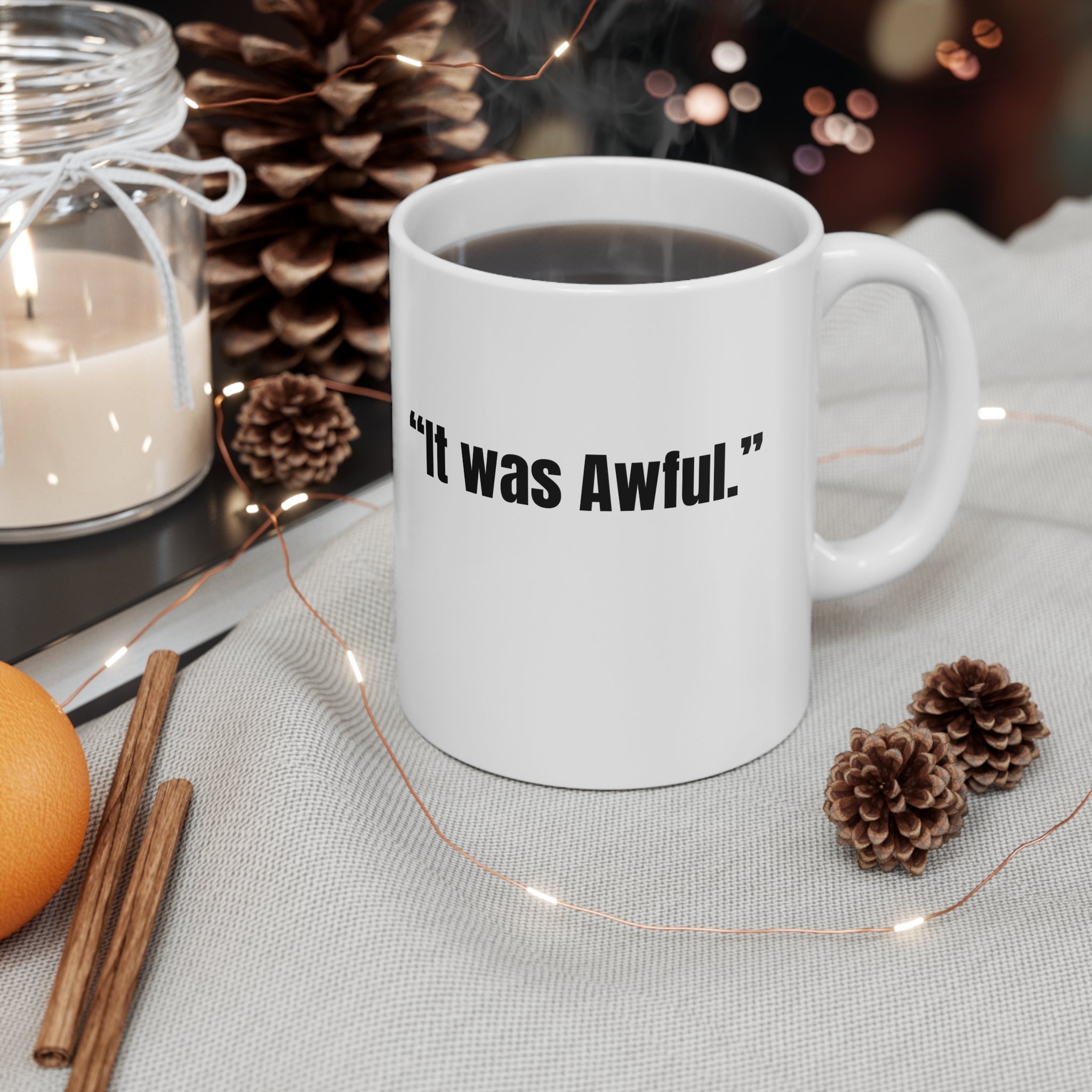 The Mug Collection — "I Tried Being Positive." Funny Sarcastic Coffee Cup